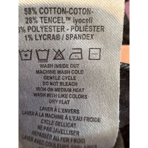 DL 1961 Kids Girl's Chloe Skinny Stretch Jeans Pants Size 12 GREY CHROME - Picture 9 of 13